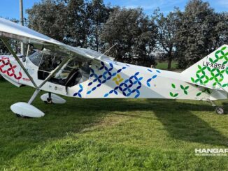 Primer vuelo del avión eléctrico argentino AVIEM 100 Epower