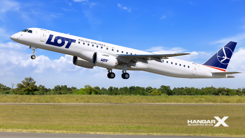 Embraer firma contrato de soporte con LOT Polish Airlines para el programa Pool Embraer firma contrato de soporte con LOT Polish Airlines para el programa Pool