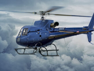 Helicóptero Airbus H125 en vuelo tras recibir certificación IFR de la FAA