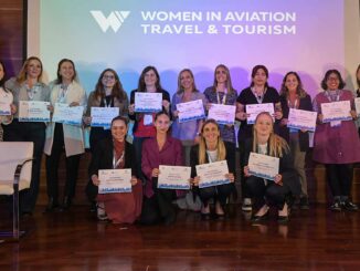 Ganadoras de la 5ª edición del programa de becas Women in Aviation Travel & Tourism
