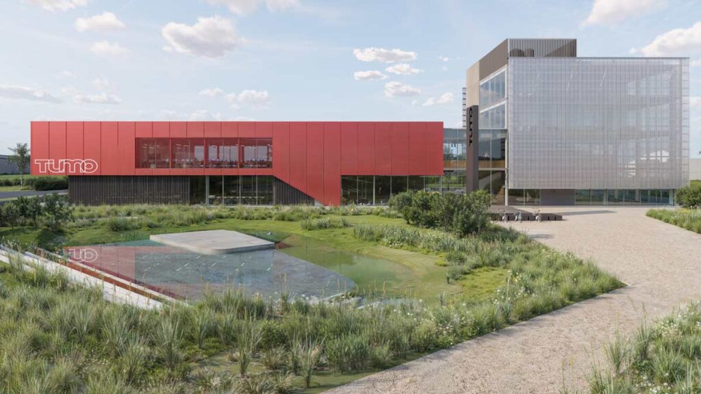 TUMO llega a Uruguay: construirán un centro de tecnologías creativas en el Aeropuerto de Carrasco Render del futuro centro TUMO Uruguay junto al Aeropuerto de Carrasco