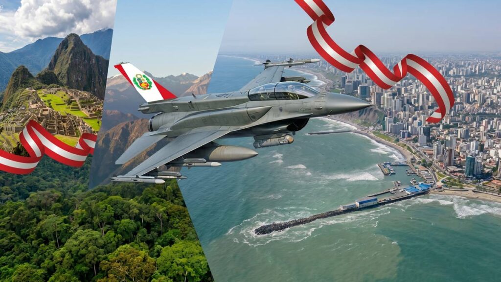 Lockheed Martin confirma la venta de 12 cazas F-16 Block 70 a Perú para modernizar su flota de combate Caza Lockheed Martin F-16 Block 70 en vuelo, seleccionado para la modernización de la Fuerza Aérea del Perú