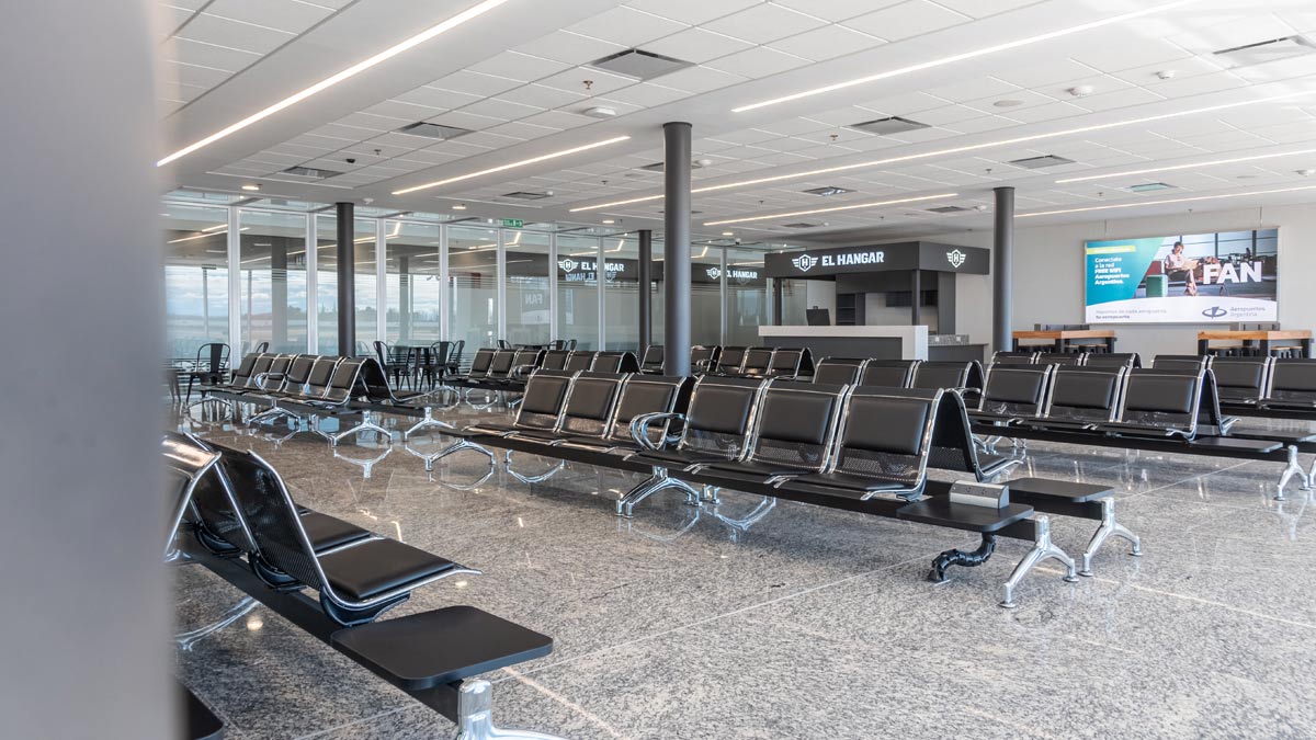 Aeropuertos Argentina habilitó la nueva terminal de pasajeros del Aeropuerto de San Rafael