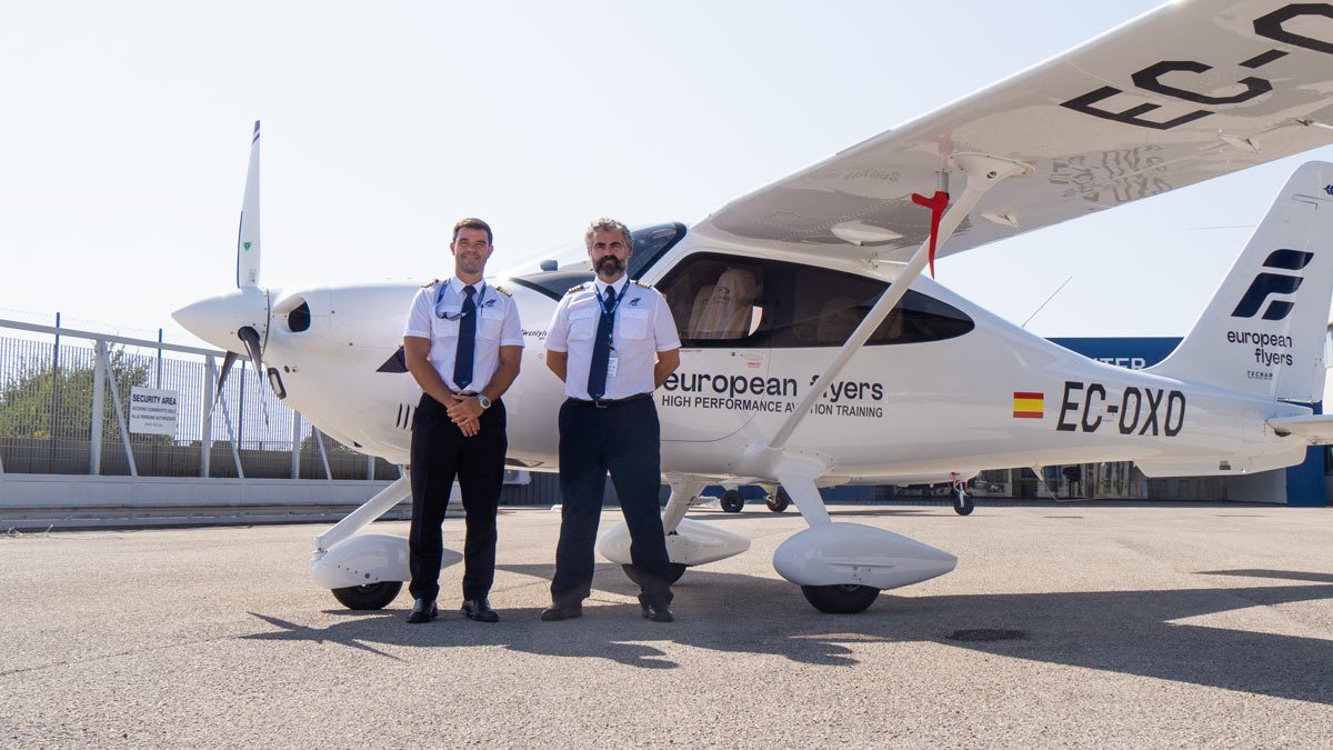 European Flyers inicia la renovación de su flota con la llegada del primer Tecnam P2010 TDI a España