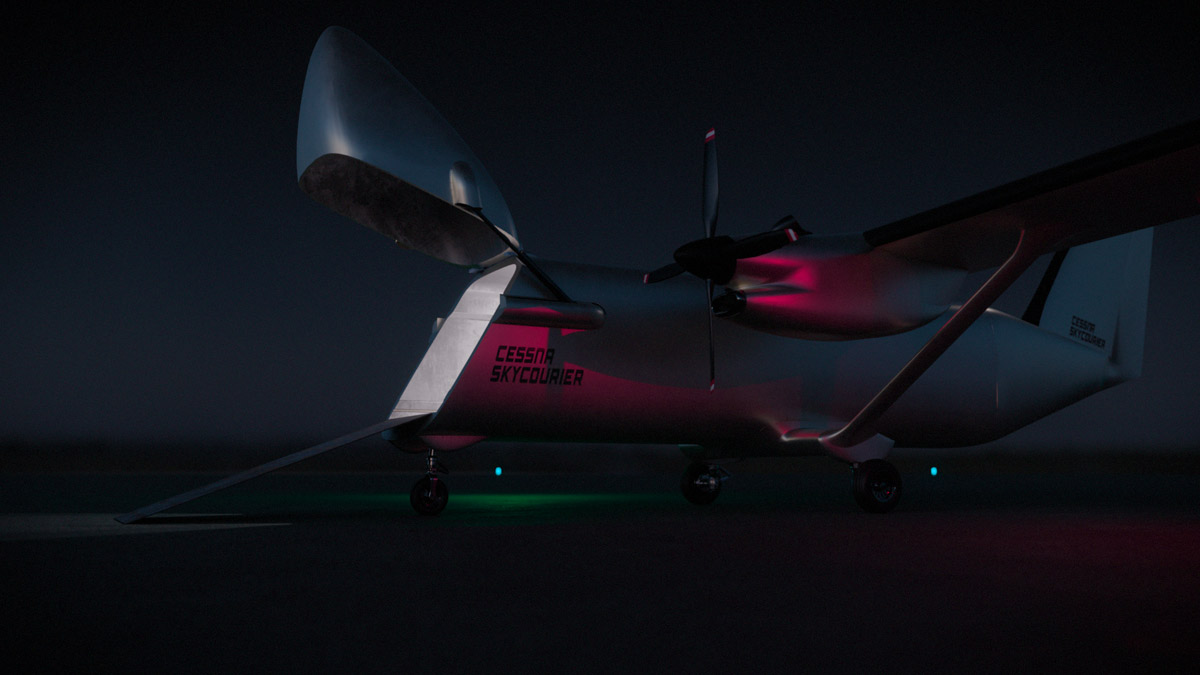 Textron revela el concepto logístico autónomo Cessna SkyCourier UX Textron revela el concepto logístico autónomo Cessna SkyCourier UX